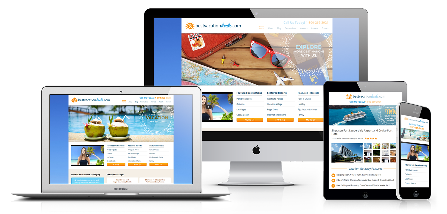 Web Design - Best Vacation Dealz