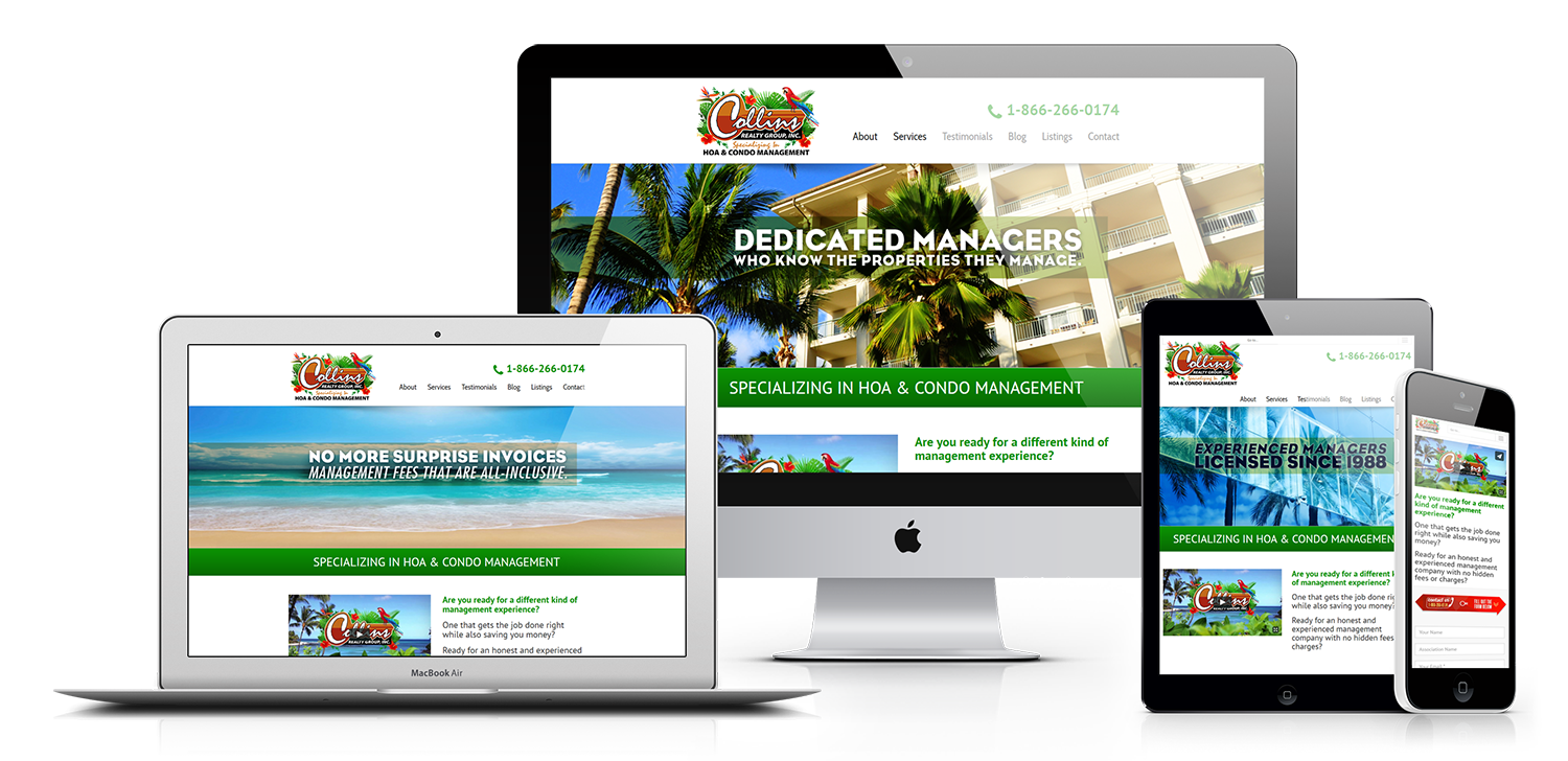 Web Design - Collins Realty Group