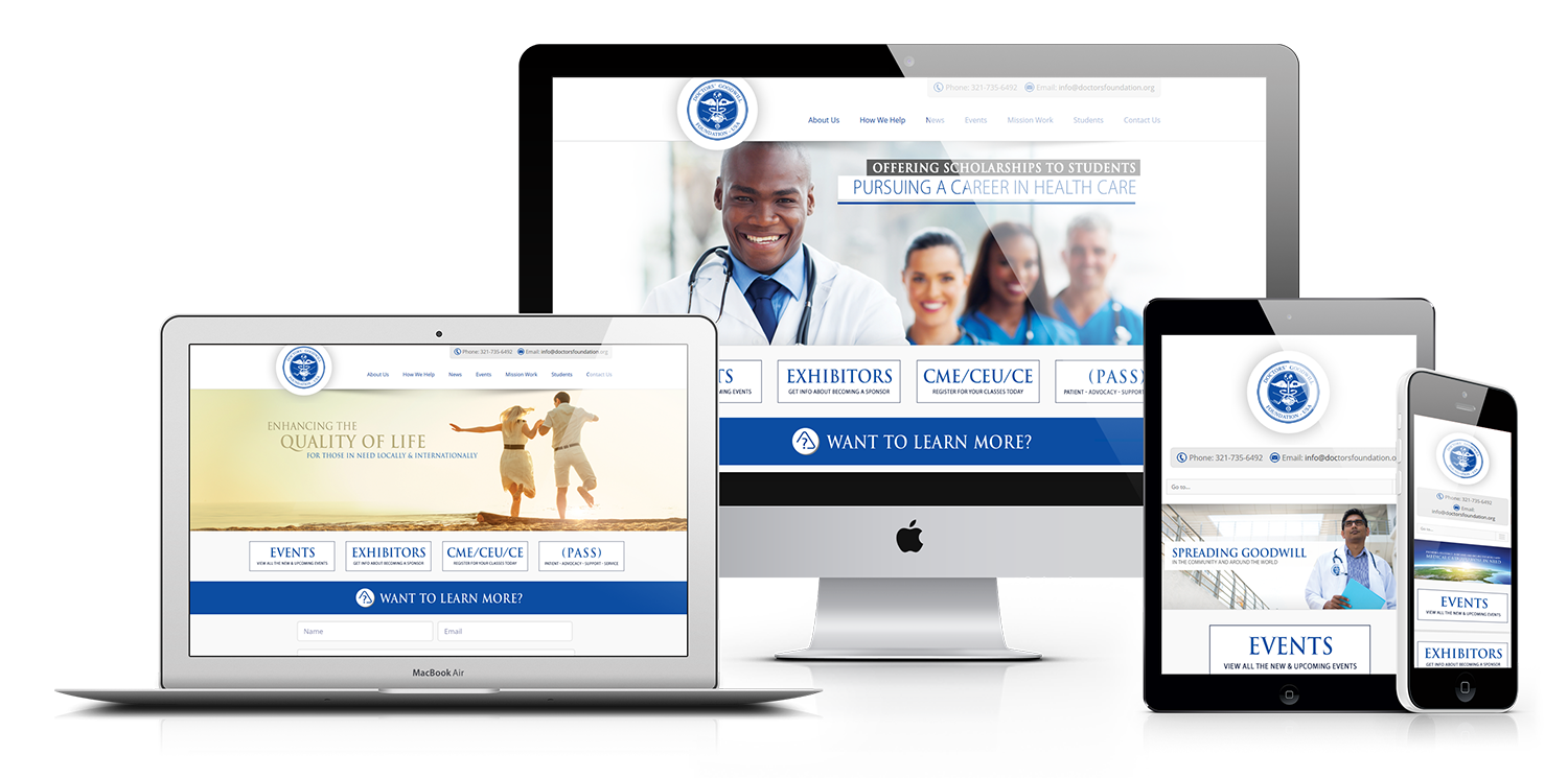 Web Design - Doctors Goodwill Foundation