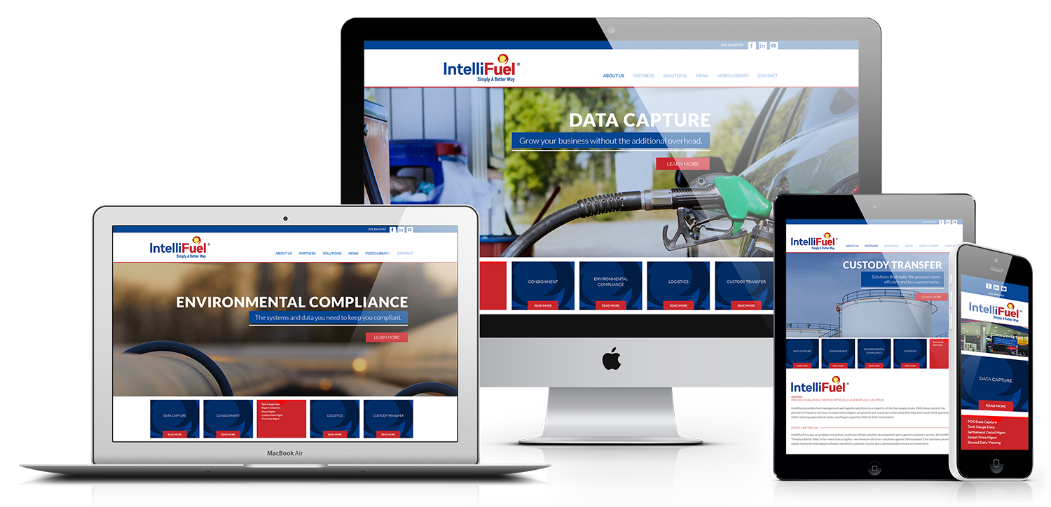 Web Design - Intellifuel