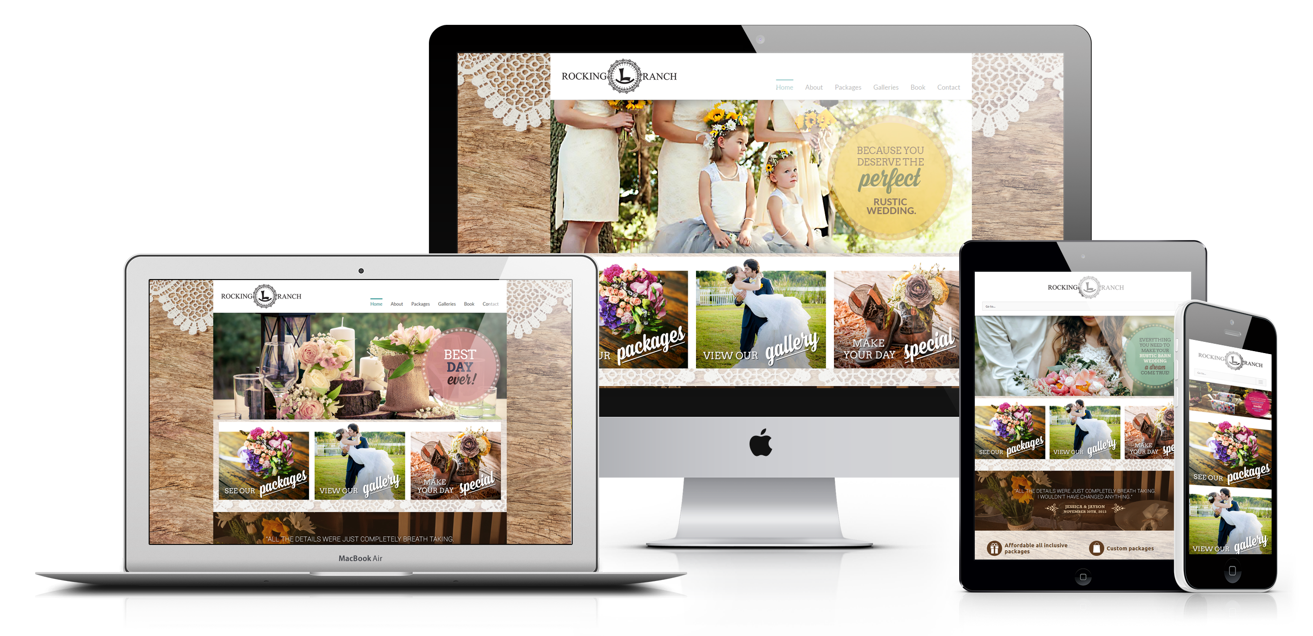 Web Design - Rocking L Ranch