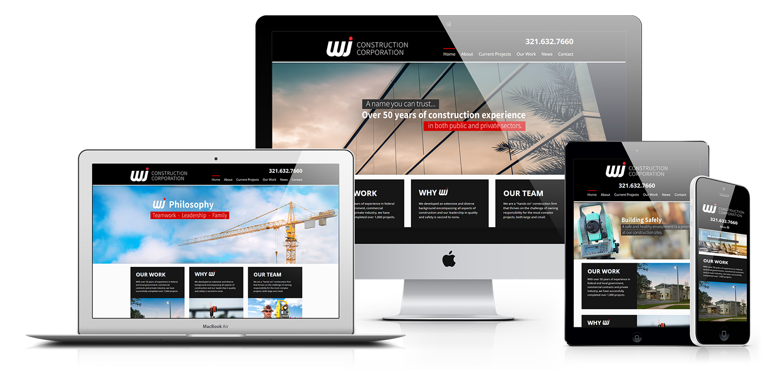 Web Design - W&J Construction