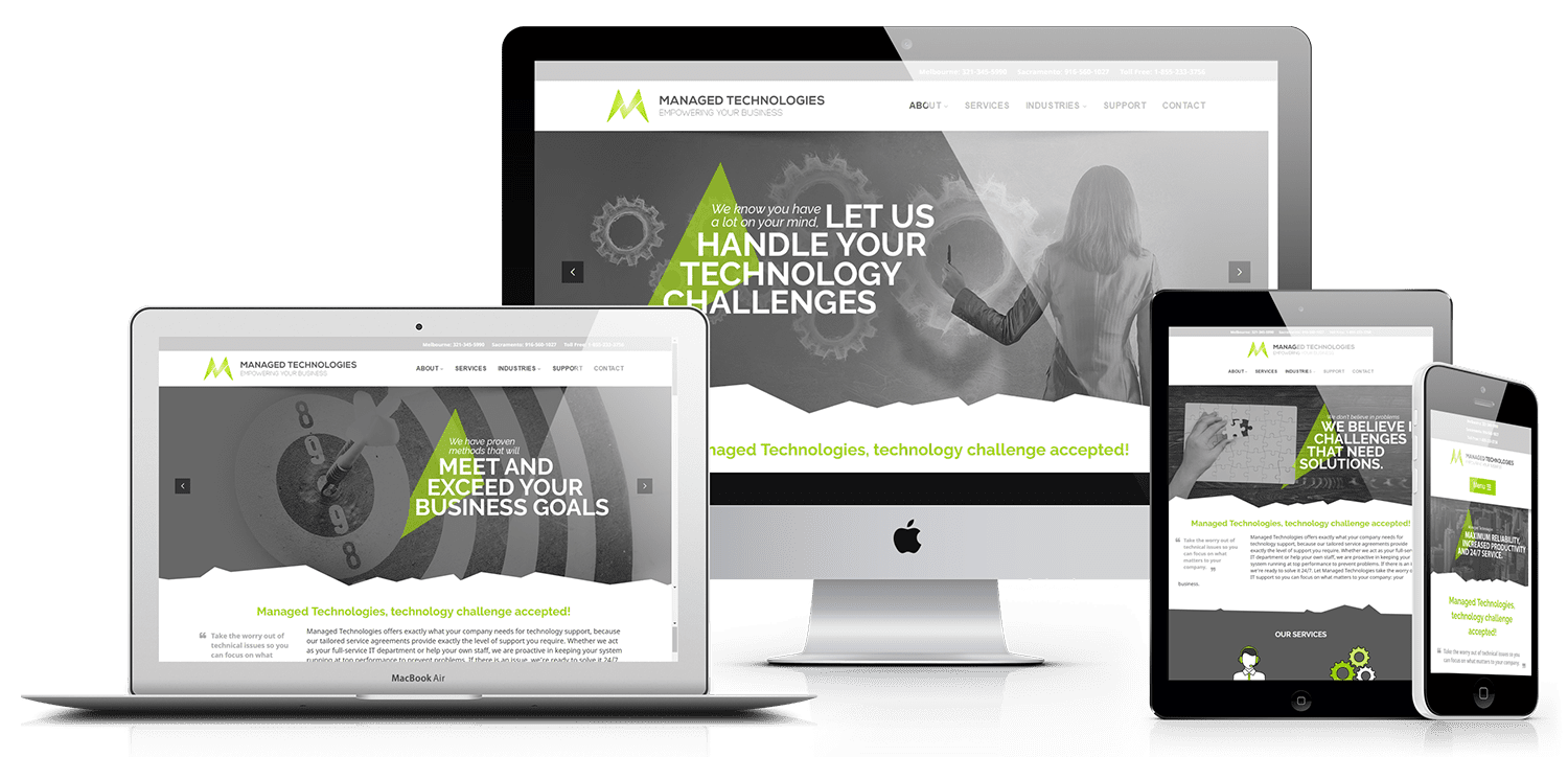 Web Design - Managed Technologies