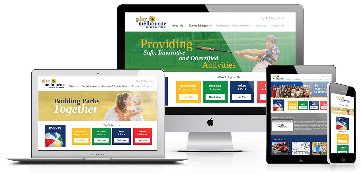 Web Design - Play Melbourne