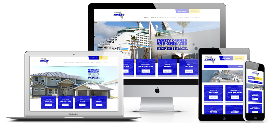 Web Design - Kinley