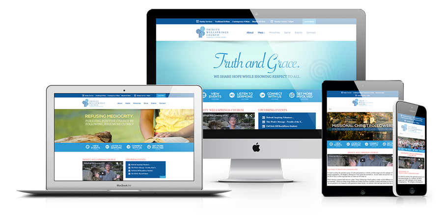 Web Design - Trinity Wellsprings Church