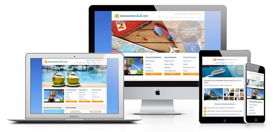 Web Design - Best Vacation Dealz