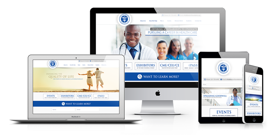 Web Design - Doctors Goodwill Foundation