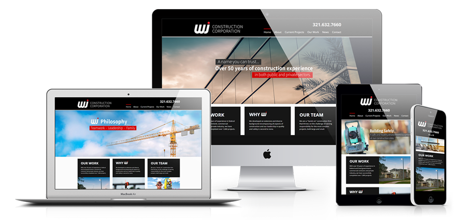 Web Design - W&J Construction