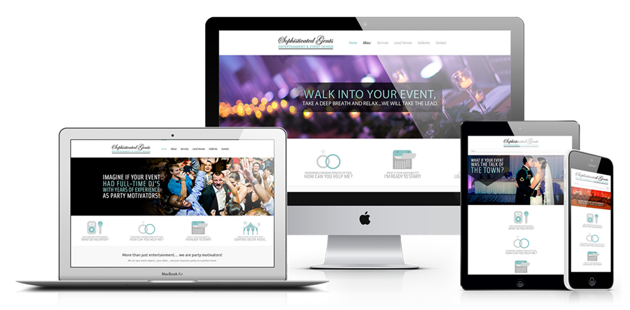 Web Design - Sophisticated Gents