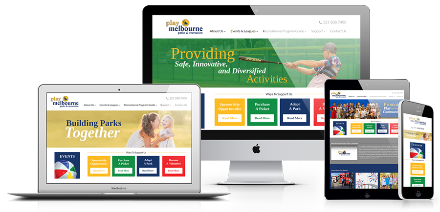 Web Design - Play Melbourne