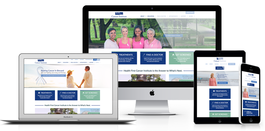Web Design - Health First Cancer Institute