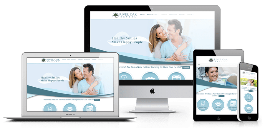 Web Design - River Oak Dental