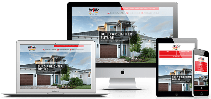 Web Design - Lifestyle Homes