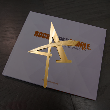 2019 Gold Addy – Rock Paper Simple Brand Book (AAF)