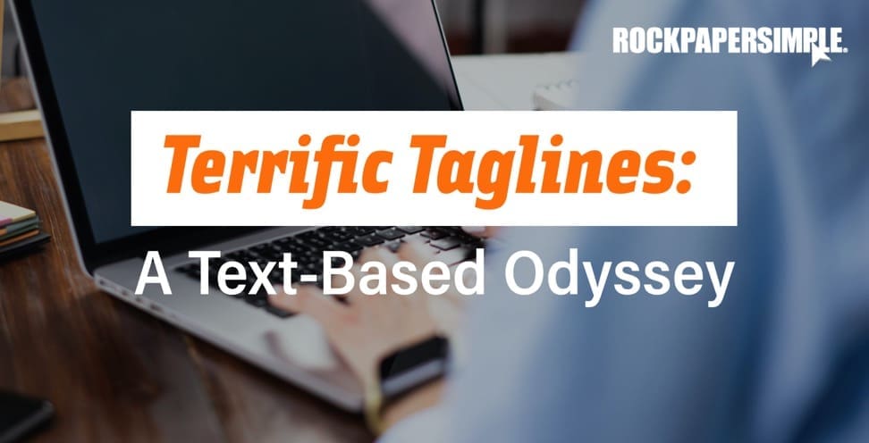 Terrific Taglines: A Text-Based Odyssey