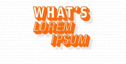 What is Lorem Ipsum?
