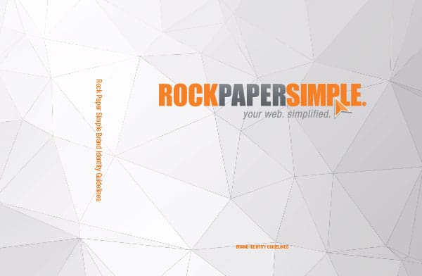 2019 Gold Addy – Rock Paper Simple Brand Book (Space Coast AAF)
