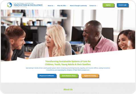 Brevard Family Partnership Websites screen shot 1