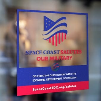 Space Coast Salutes Branding